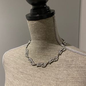 BOGO Fern Leaf Rhinestone Necklace